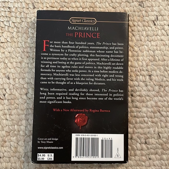 The Prince by Niccolo Machiavelli - Picture 3 of 5